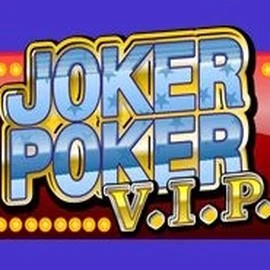 Joker Poker VIP online game logo by iSoftBet on casinoslimking.org