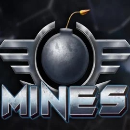 Mines slot visual from Turbo Games available on casinoslimking.org