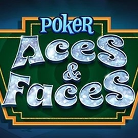 Poker Aces & Faces (Nucleus Pyramid Poker) logo by Nucleus Gaming at Slimking Casino